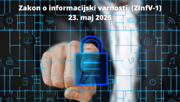 Sprejet je slovenski NIS2 oz. ZInfV-1